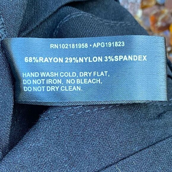 Poster Girl Womens Navy Blue Pleated Stretch Side Zipper A-Line Skirt Size XS - Picture 5 of 5